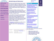 Tablet Screenshot of nanotec.org.uk